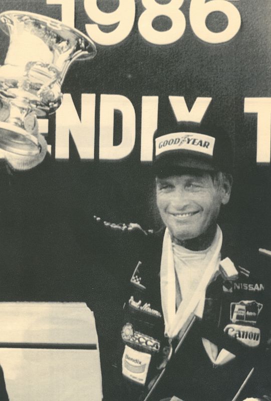 Paul Newman, campeón automovilístico