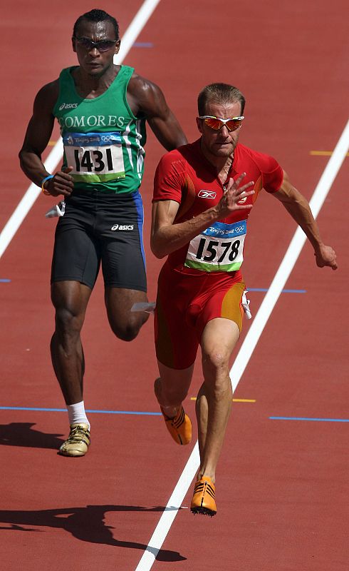 El atleta Ángel David Rodríguez se ha clasificado para los cuartos de final en 100 metros lisos.