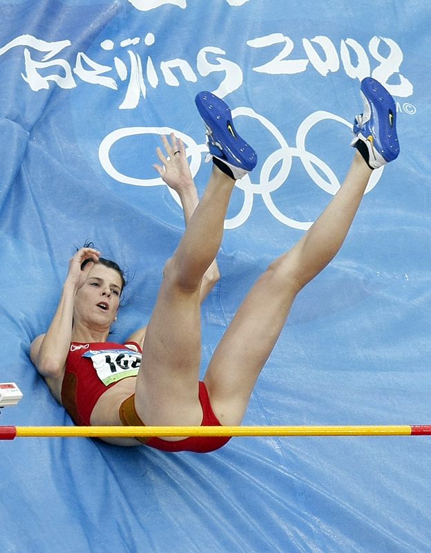 La española Ruth Beitia ha pasado a la final de salto de altura con una marca de 1,93 metros.