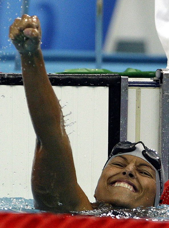 Teresa Perales ha logrado la primera medalla de oro para la delegación española en estos Juegos Paralímpicos, al ganar la final de los 100m libres, categoría S5.