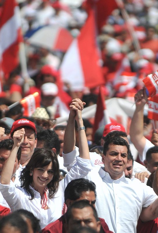 Gran marcha por la dignidad en Tegucigalpa