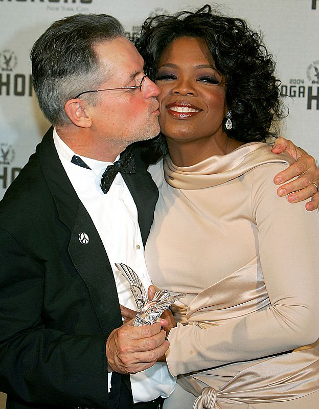 Jonathan Demme con Oprah Winfrey