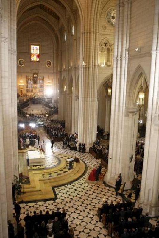 FUNERAL POR LAS VÍCTIMAS DEL ACCIDENTE DE AVIACIÓN DE BARAJAS