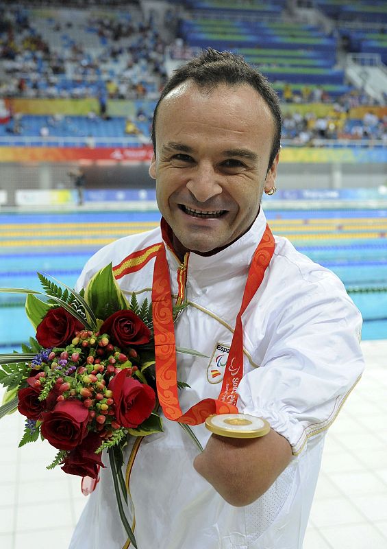 Ricardo Ten ha conseguido también una medalla de oro, esta vez en los 100 metros braza en categoría SB4, pulverizando el récord del mundo.