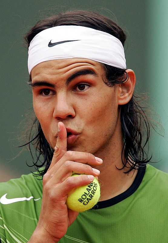 Nadal, campeón de Roland Garros también en 2005.