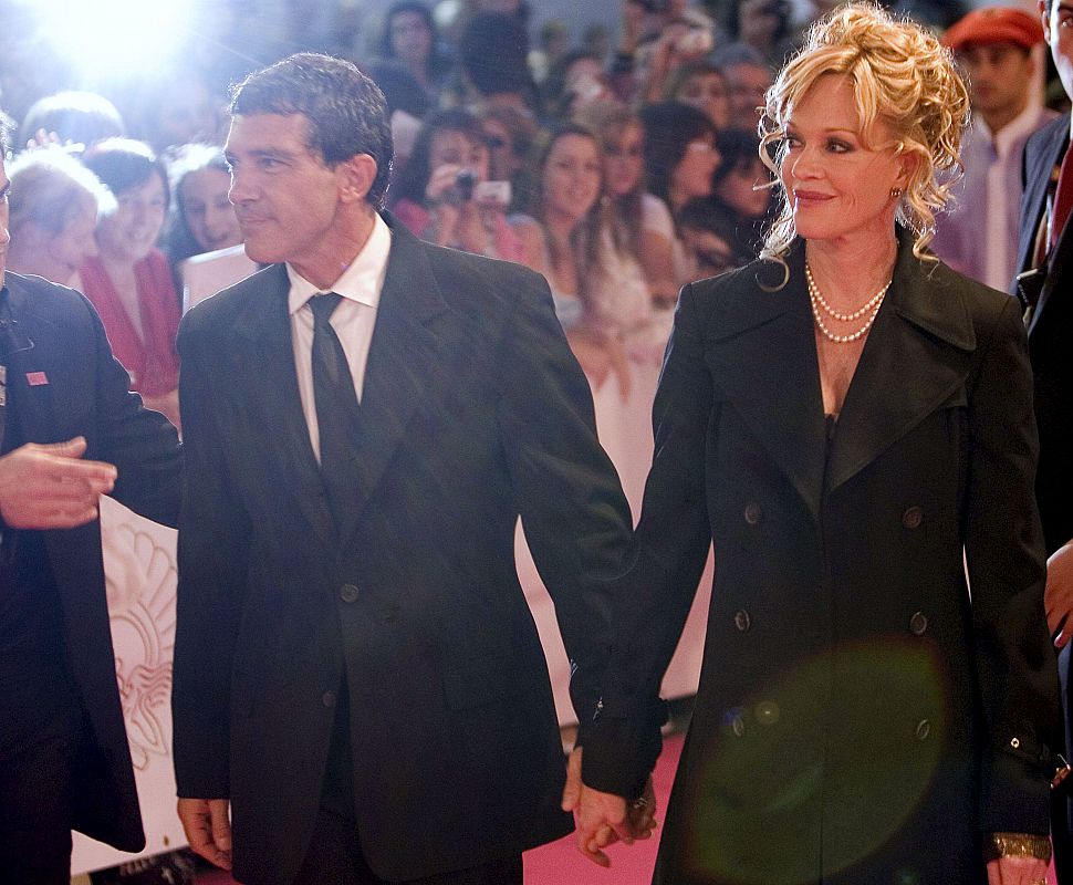 Antonio Banderas y Melanie Griffith