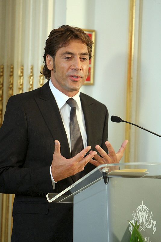 Bardem agradece premio