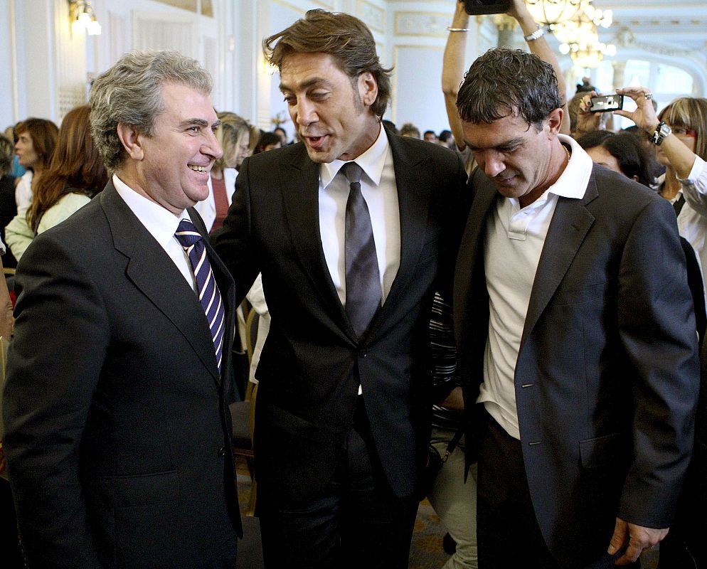 Bardem, Molina y Banderas