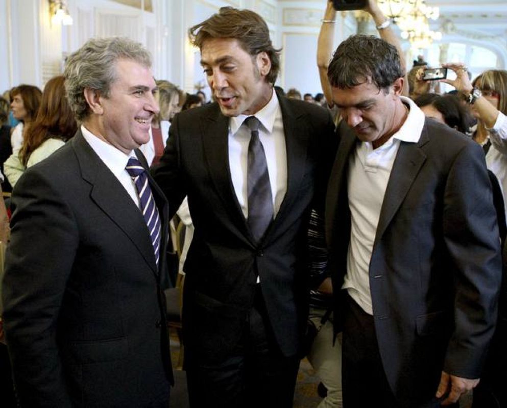 Bardem, Molina y Banderas
