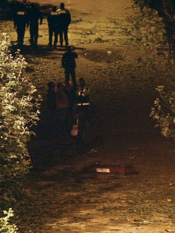 Matrícula del coche bomba. 