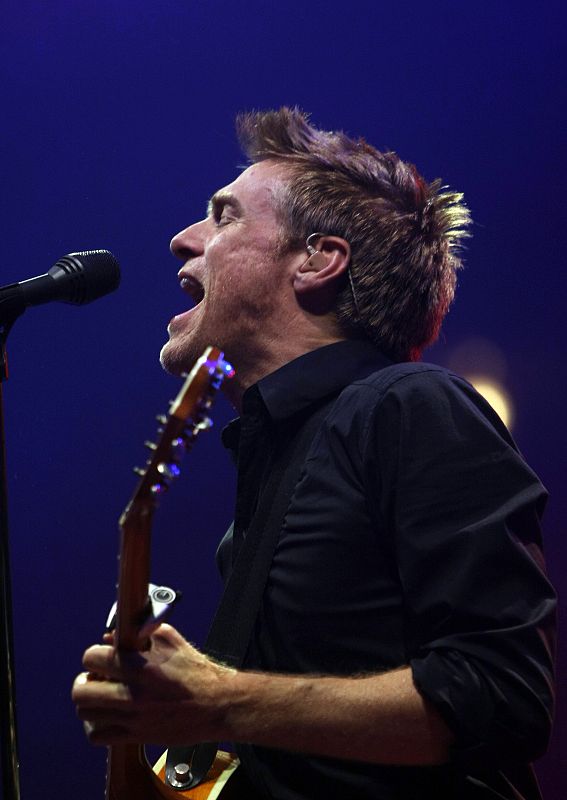 Canadian musician Bryan Adams performs during his "Bryan Adams 11" concert in Badalona