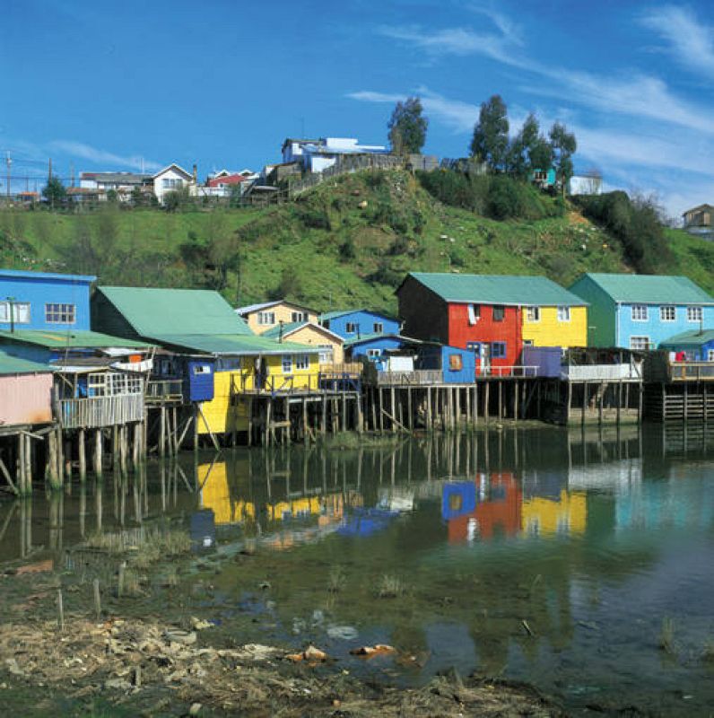  Vista de Chiloe, en la Patagonia chilena