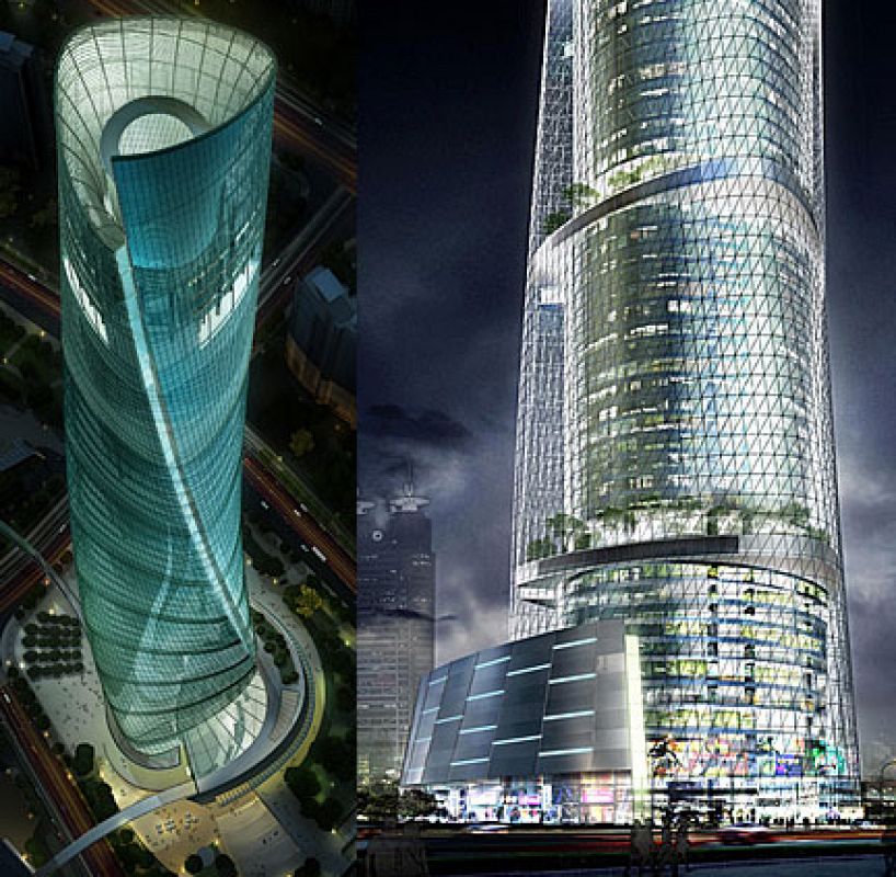 El Shanghai Center será el edificio más alto de la ciudad china con 632 metros de alto.