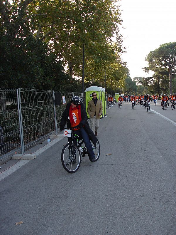 No todo el mundo estaba familiarizado con la bici.