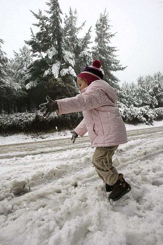 TEMPORAL DE NIEVE EN GALICIA