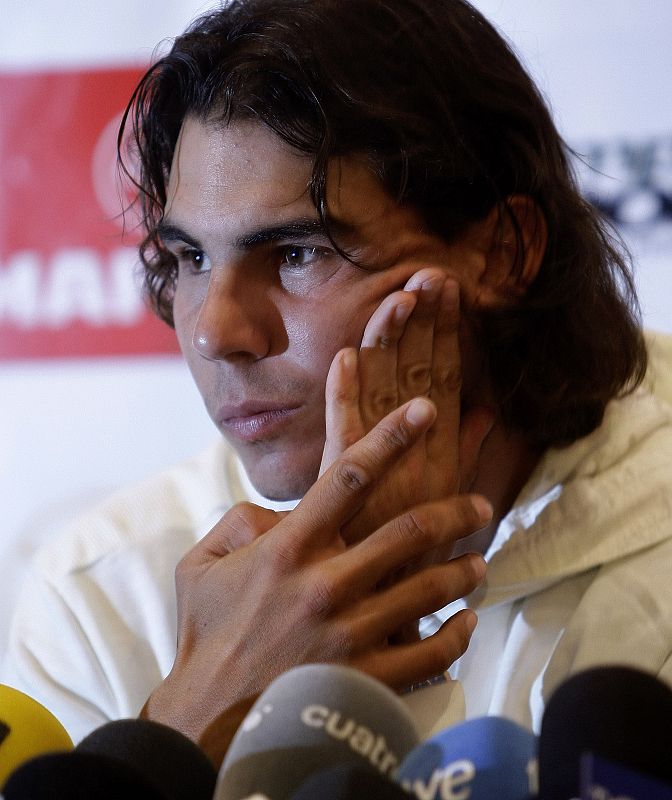 Todas las alarmas sonaron cuando se anunció que el número uno español, Rafa Nadal, no participaría en la final.