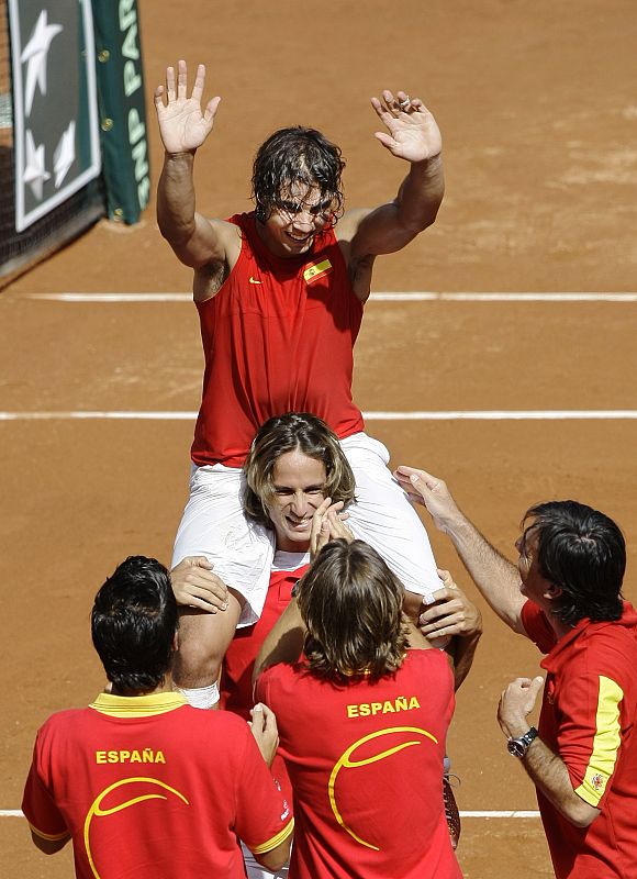 La victoria del equipo de Copa Davis ante Estados Unidos en la Plaza de Las Ventas, metió a España en su sexta final en 73 participaciones.