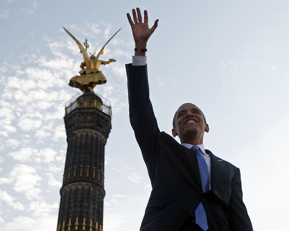 Barack Obama da un histórico discurso en Berlín