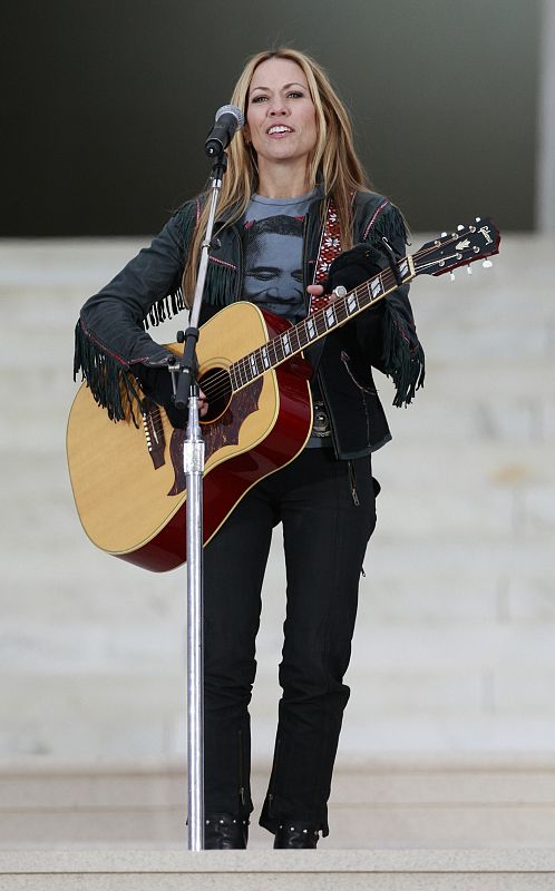 Sheryl Crow, en el concierto