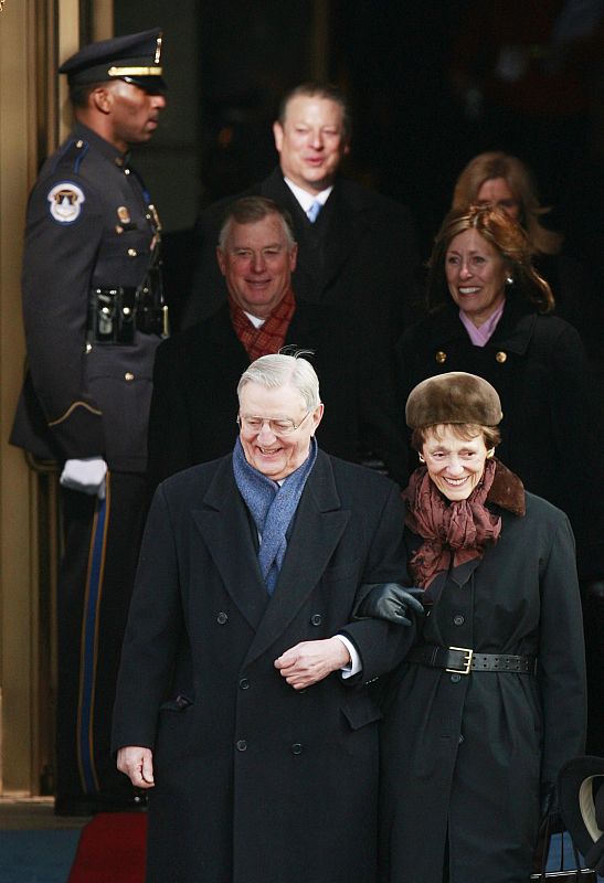 Former US Vice Presidents arrive for inauguration ceremony in Washington