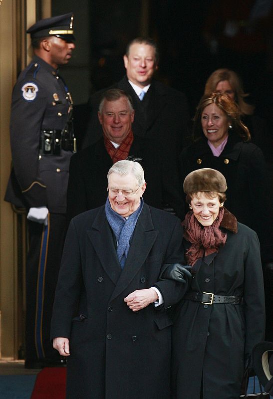 Former US Vice Presidents arrive for inauguration ceremony in Washington
