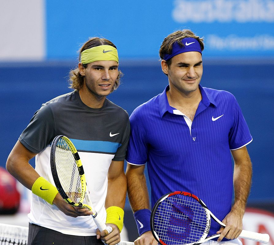 Nadal y Federer se enfrentan en la final del Abierto de Australia, primer Gran Slam del año.