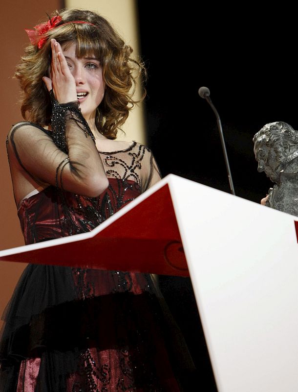 Nerea Camacho vuelve a casa con un Goya