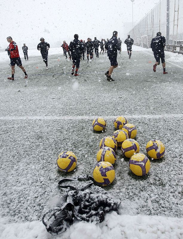 TEMPORAL DE NIEVE EN PAMPLONA