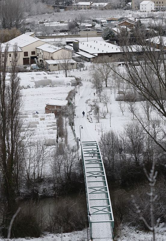 TEMPORAL DE NIEVE EN PAMPLONA