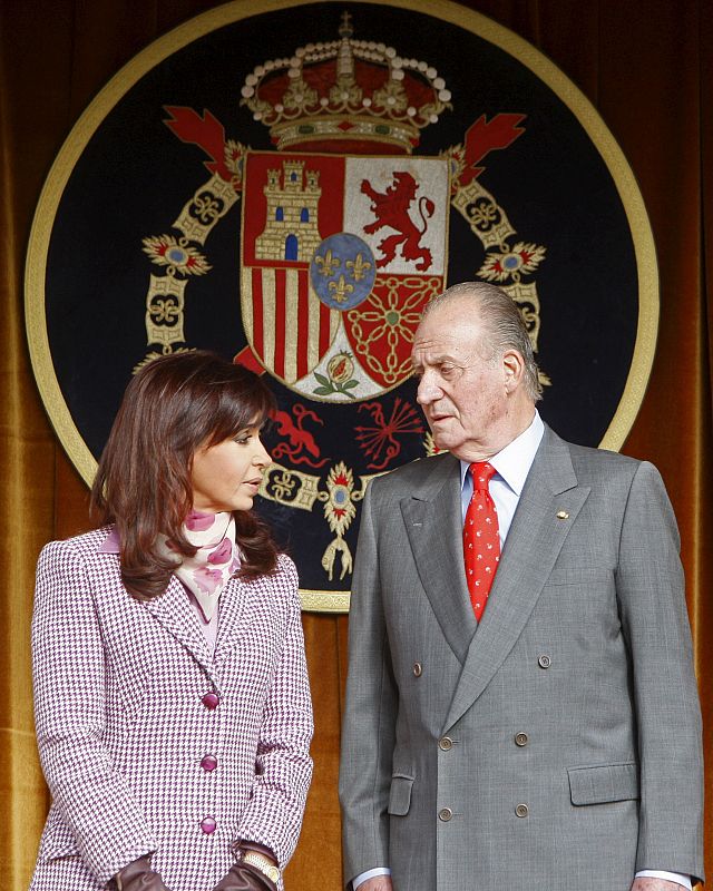 CRISTINA FERNÁNDEZ- SE REÚNE CON EL REY