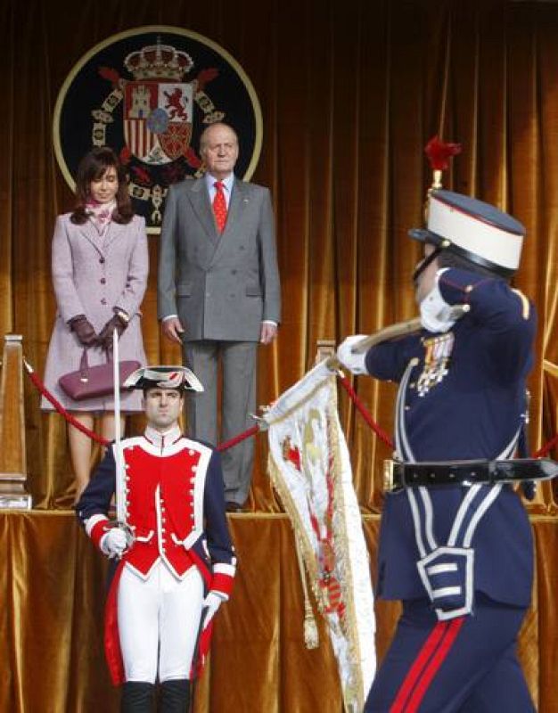 CRISTINA FERNÁNDEZ- SE REÚNE CON EL REY