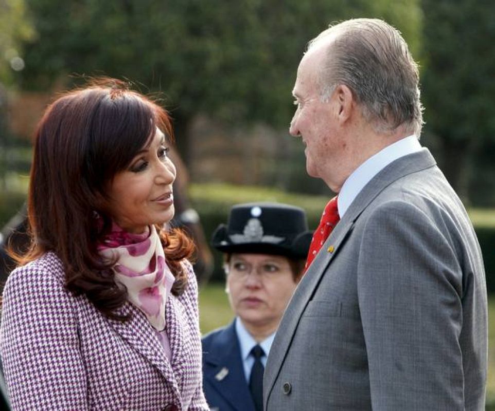 CRISTINA FERNÁNDEZ- SE REÚNE CON EL REY 