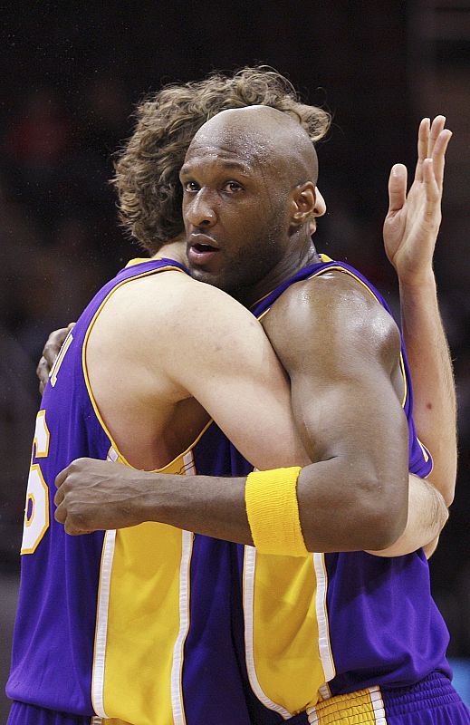 El compañero de Pau Gasol en los Lakers, Lamar Odom, participó en un episodio de la serie El séquito.