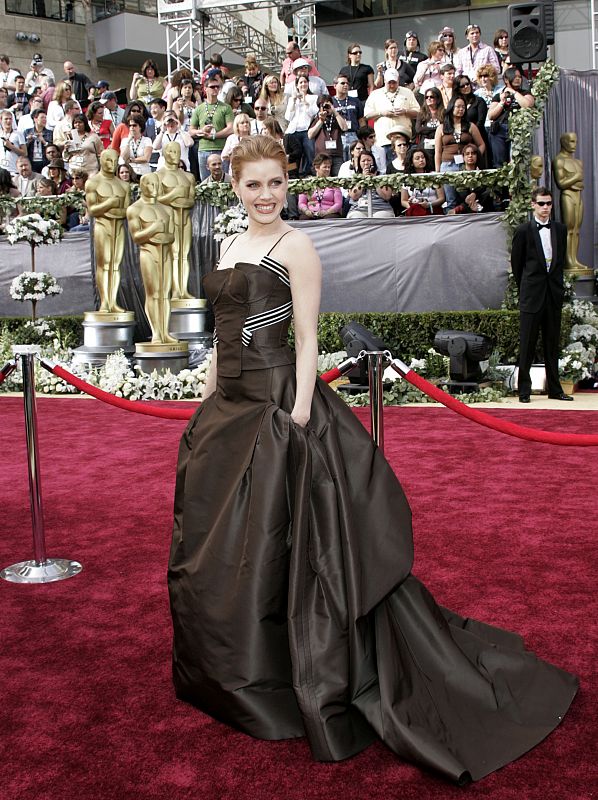 Adams best supporting actress nominee arrives at the 78th annual Academy Awards in Hollywood