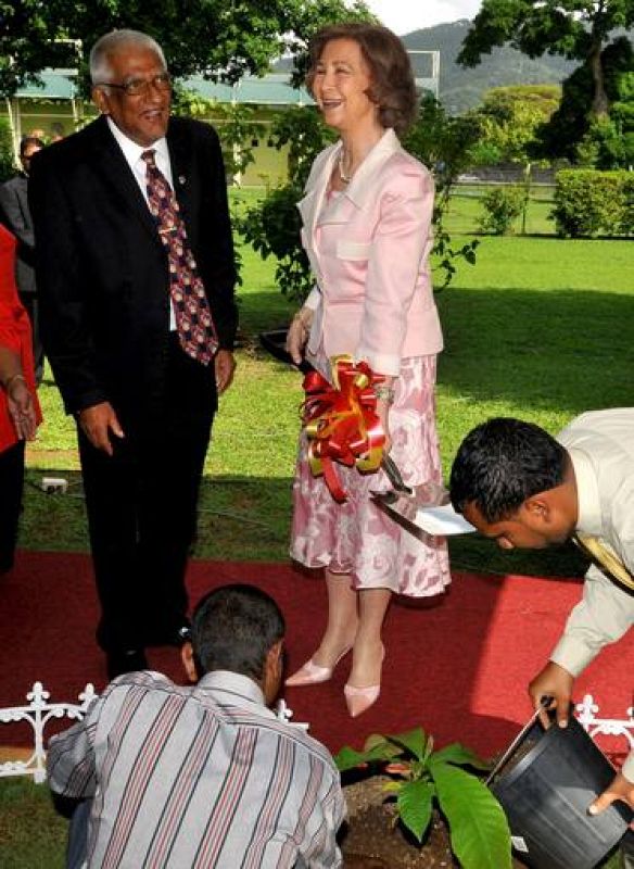 Visita oficial de los Reyes de España al Caribe