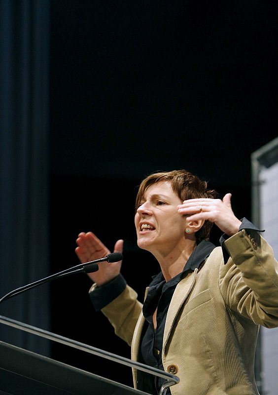 Mar Barcón, Secretaria de Organización del PSdeG y cabeza de lista del partido por la provincia de A Coruña