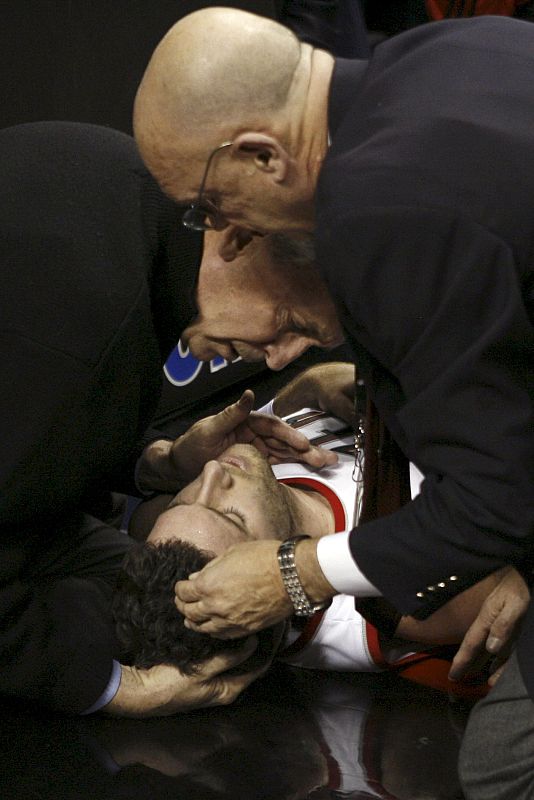 El escolta español de los Trail Blazers de Portland estuvo consciente en todo momento.