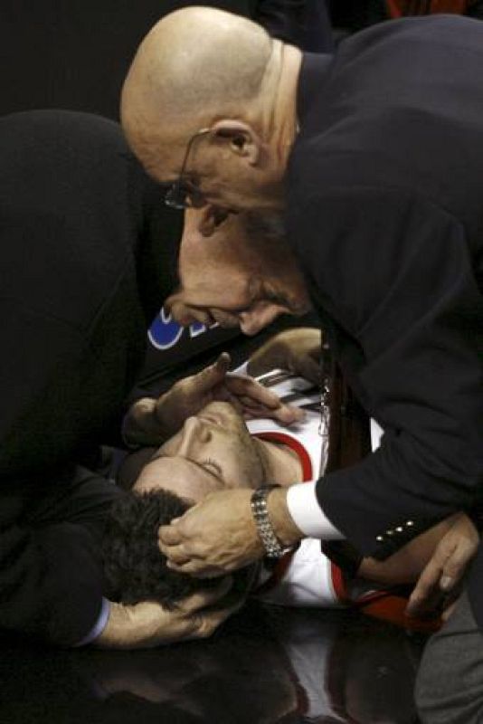 El escolta español de los Trail Blazers de Portland estuvo consciente en todo momento.