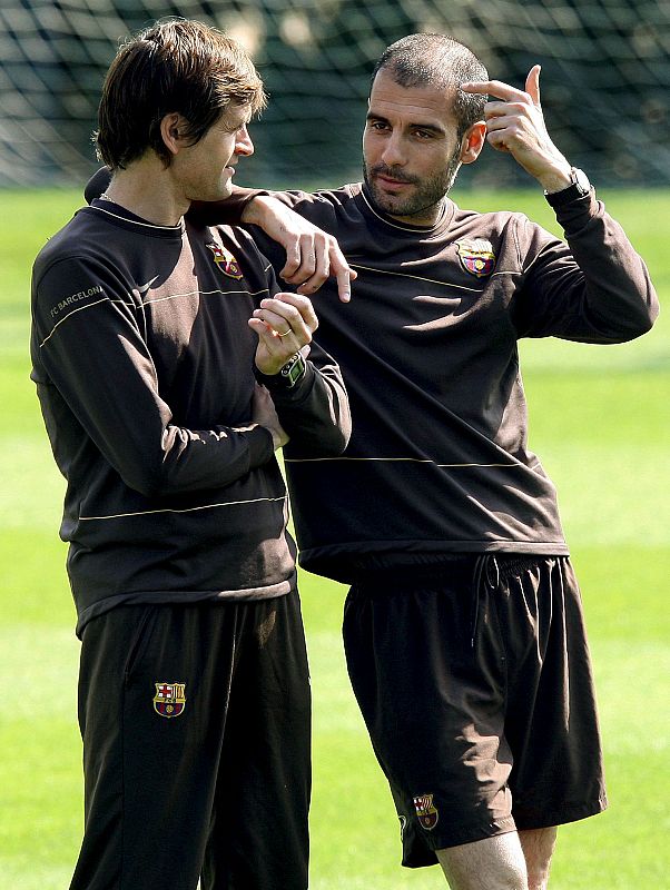 ENTRENAMIENTO DEL FC BARCELONA