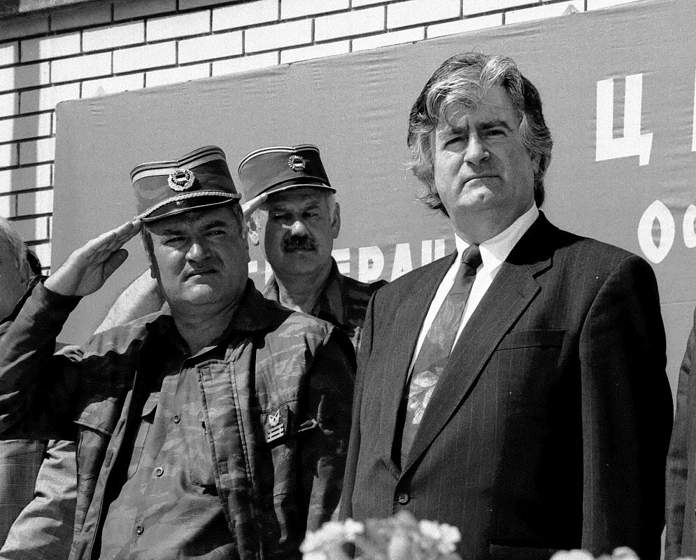 Mladic con Karadzic