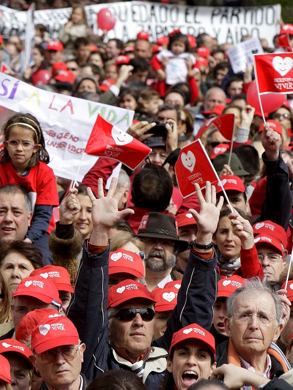 MANIFESTACIÓN CONTRA LEY ABORTO