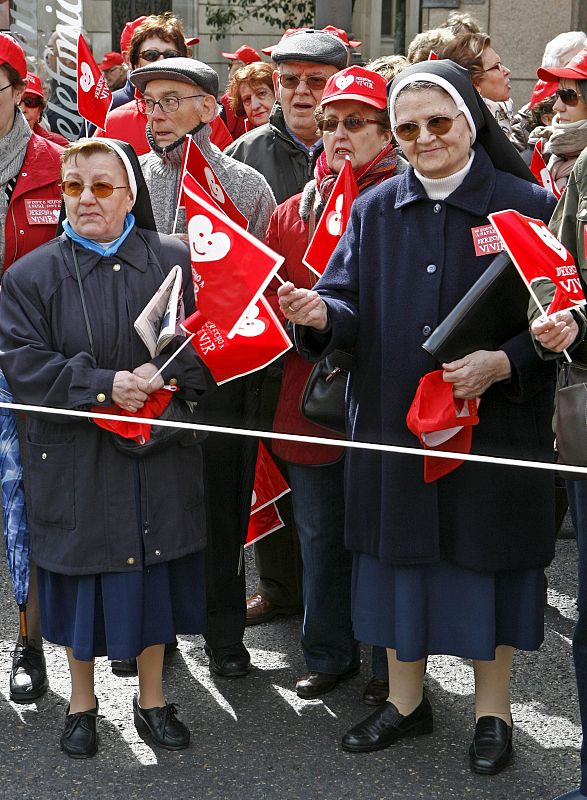 MANIFESTACIÓN CONTRA LEY ABORTO