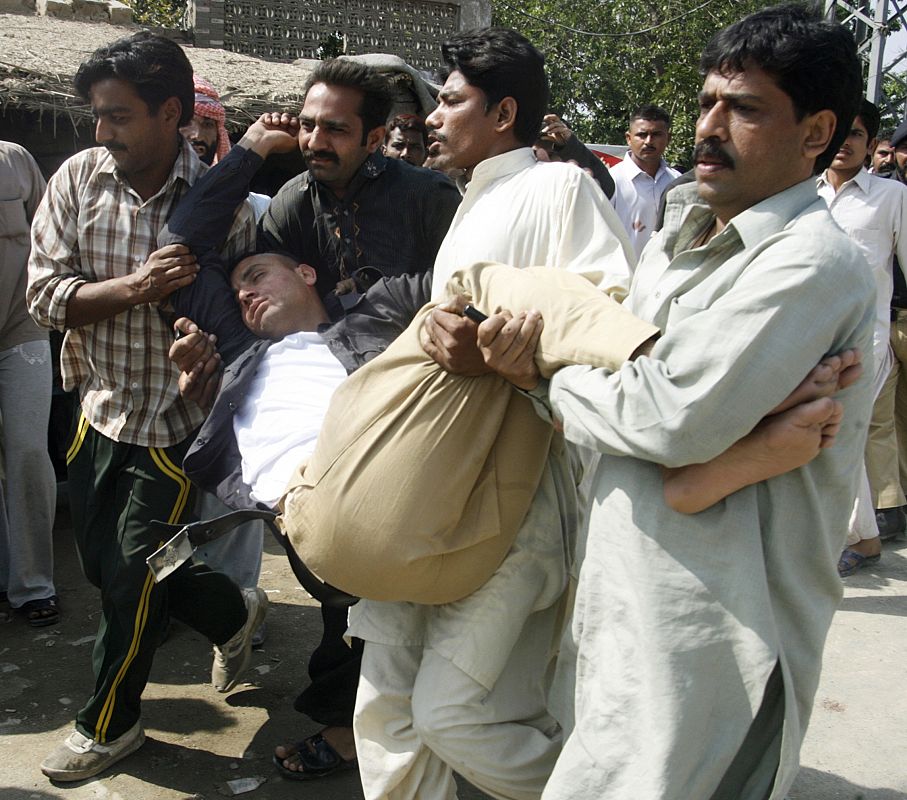 Herido en el tiroteo academia de policía de Lahore