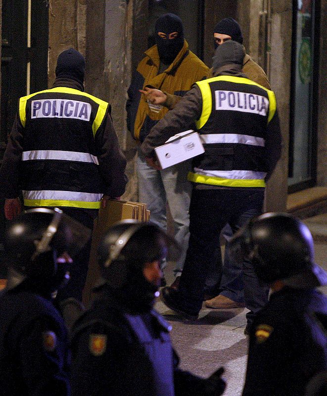 OCHO DETENIDOS EN GUIPÚZCOA EN UNA OPERACIÓN CONTRA EL ENTRAMADO DE SEGI