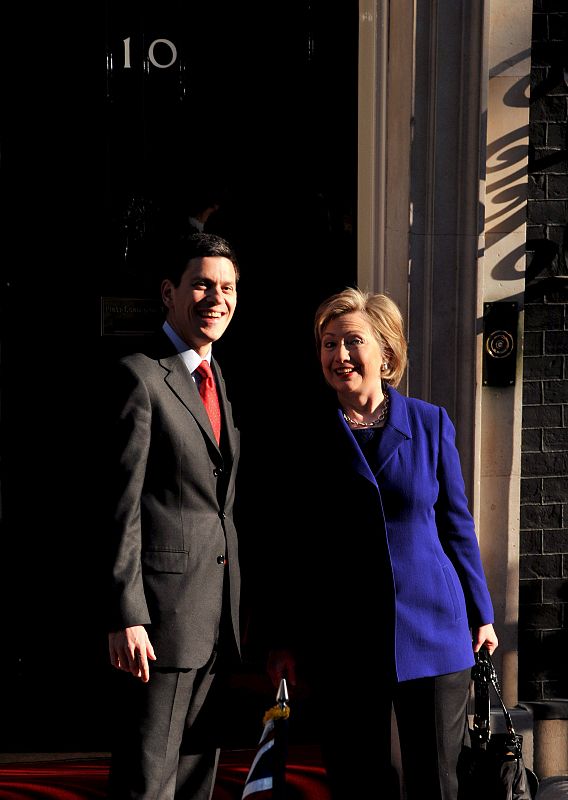 Hillary Clinton en Londres