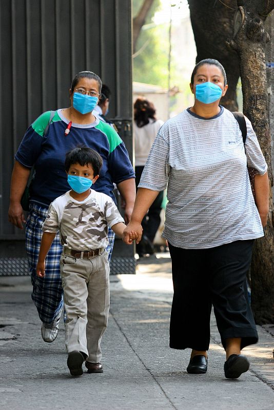 Brote de gripe en México