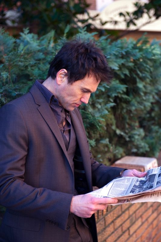 El compañero de Laura, el inspector Martín