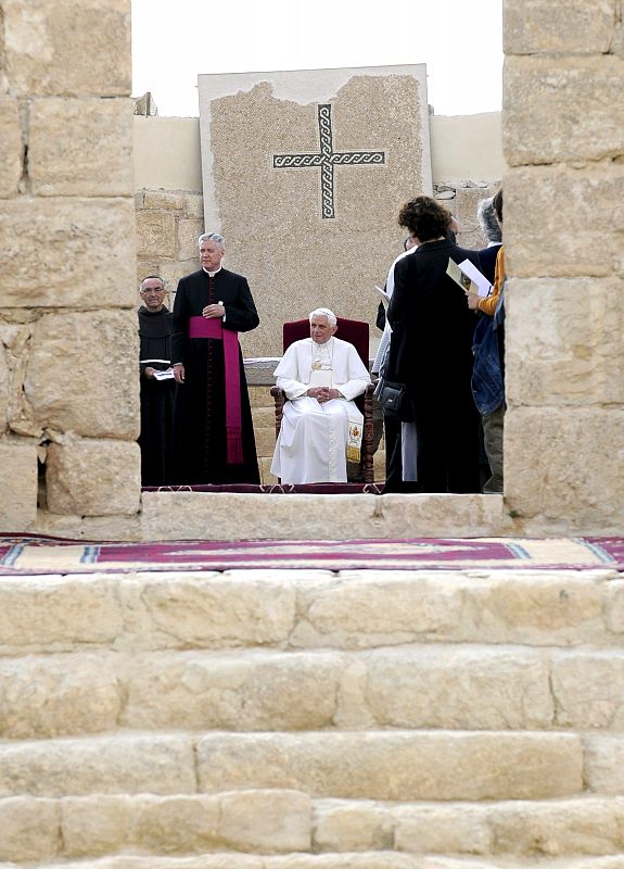 El Papa Benedicto XVI visita Tierra Santa