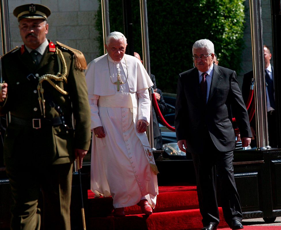 El Papa llega a Palestina