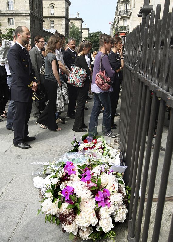 Homanaje desaparecidos Air France